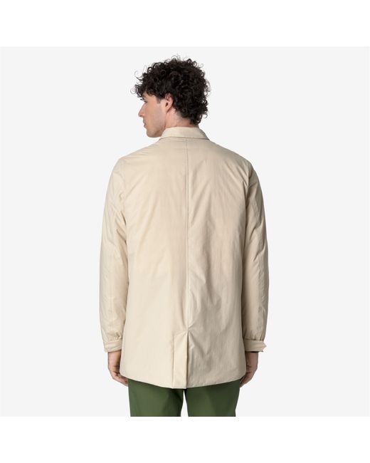Benny Warm Ottoman K-Way de hombre de color Natural