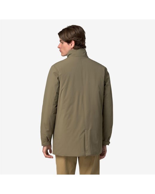 Duke St Warm K-Way de hombre de color Green