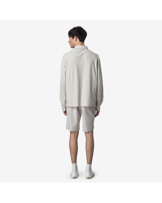 Bastyel Tech Pl di K-Way in White da Uomo