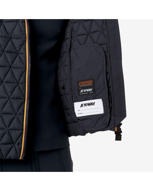 Clauder Tech Thermo Light di K-Way in Blue da Uomo
