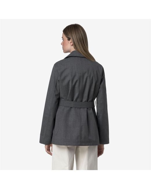 Jory 3L Wool Grisaille K-Way de color Gray