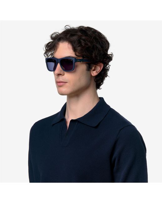 Kw0035 di K-Way in Blue