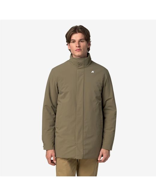Duke St Warm K-Way de hombre de color Green