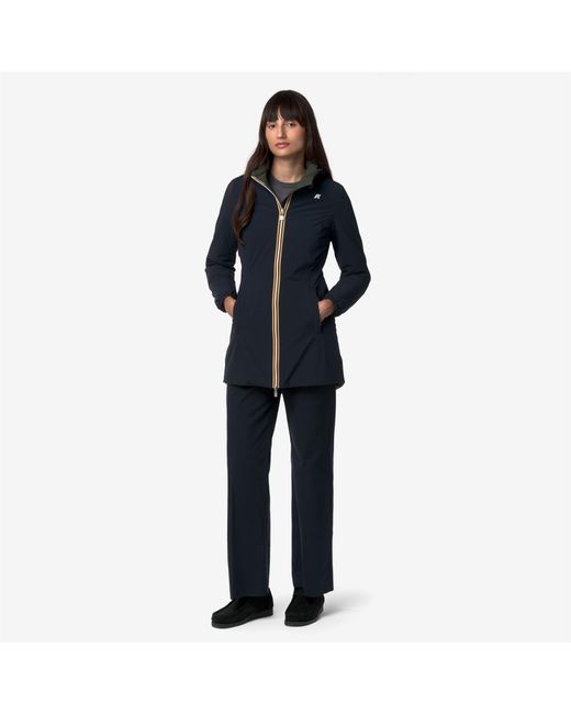 Denise St Warm Double K-Way de color Blue