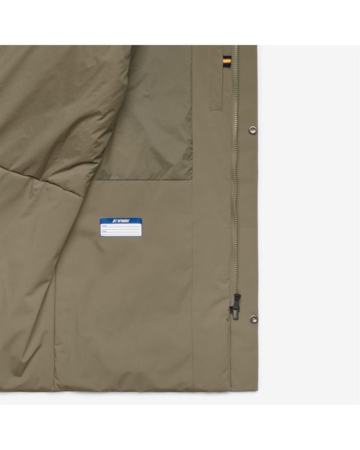 Duke St Warm K-Way de hombre de color Green