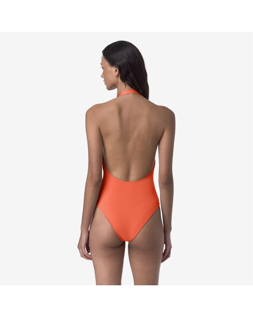 Sylvie Beach di K-Way in Orange
