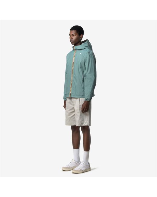 Jake Plus.2 Double K-Way de hombre de color Green