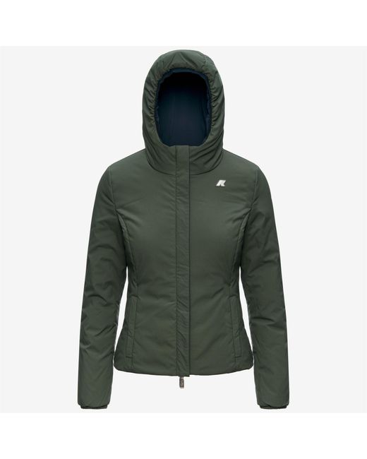 Lily St Warm Double K-Way de color Green