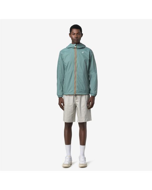 Jake Plus.2 Double K-Way de hombre de color Green