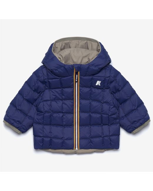 E. Jack St Thermo Double K-Way de color Blue