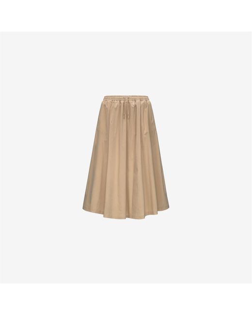 Mosella Light Poplin Tech di K-Way in Natural