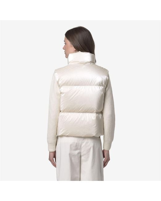 Thille Thermo Pearly di K-Way in Natural