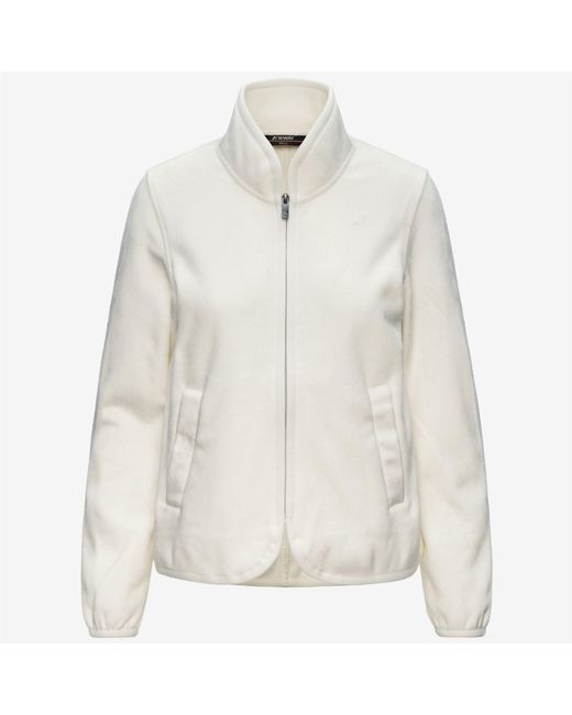 Tuda Velour Polar K-Way de color White