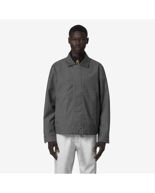 Louir 3L Wool di K-Way in Gray da Uomo