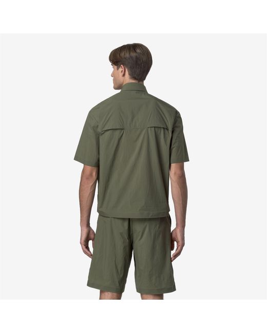Licon di K-Way in Green da Uomo