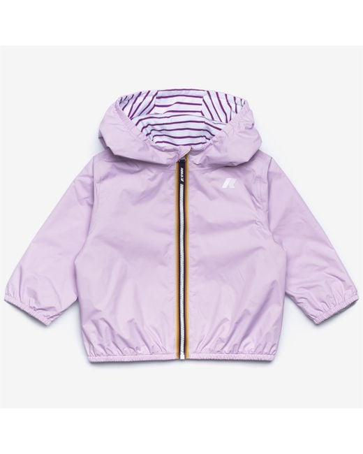E. Jake Plus.2 Jersey Double K-Way de color Purple
