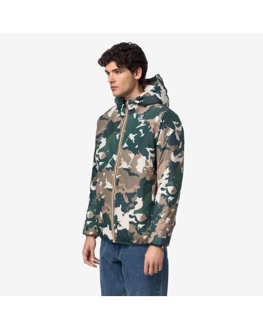 Claude Orsetto Graphic K-Way de color Green