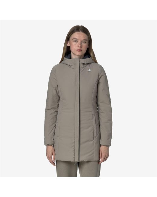 Denise St Warm Reversible K-Way de color Blue