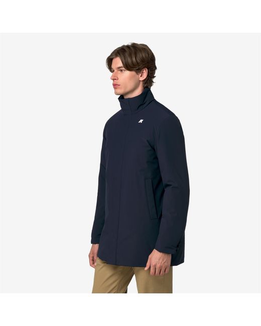 Duke St Warm K-Way de hombre de color Blue