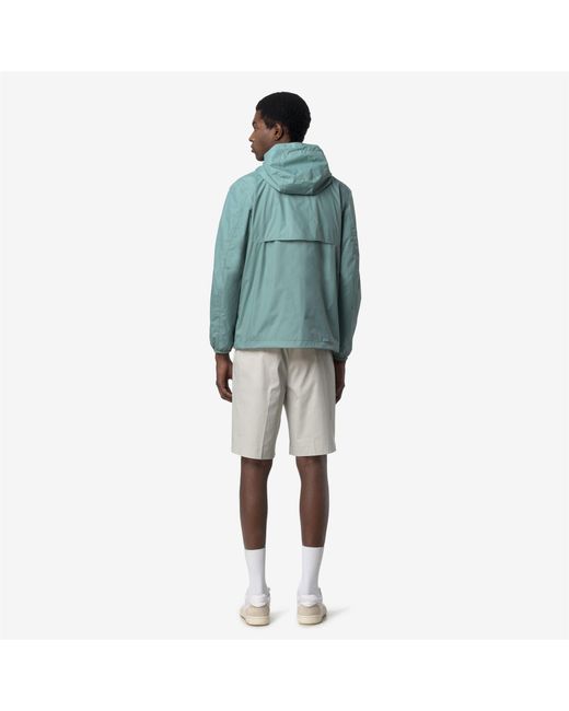 Jake Plus.2 Double K-Way de hombre de color Green