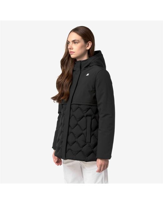 Siphane Hybrid Warm Shell K-Way de color Black