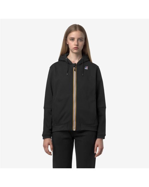 Prosper Brushed Pc K-Way de color Black