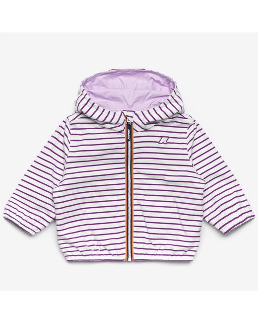 E. Jake Plus.2 Jersey Double K-Way de color Purple