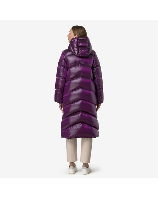 Neivel Crystal Chintz Thermo Heavy K-Way de color Purple