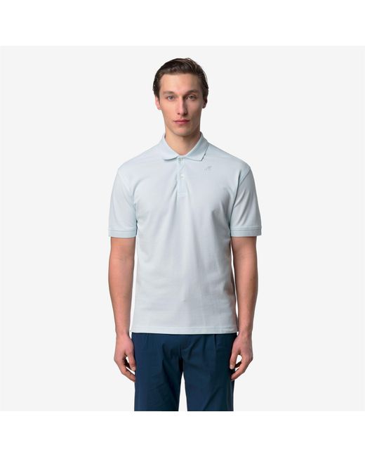 Simor Pique K-Way de hombre de color Blue