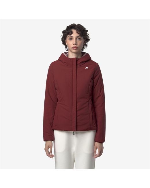 Lily St Warm Reversible K-Way de color Purple