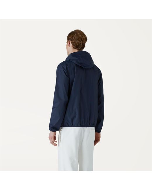 Jack Plus.Dot K-Way de hombre de color Blue