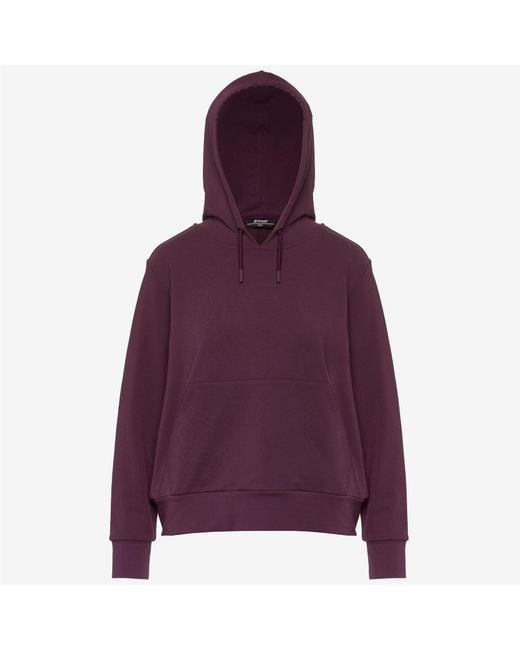 Isly Fleece K-Way de color Purple