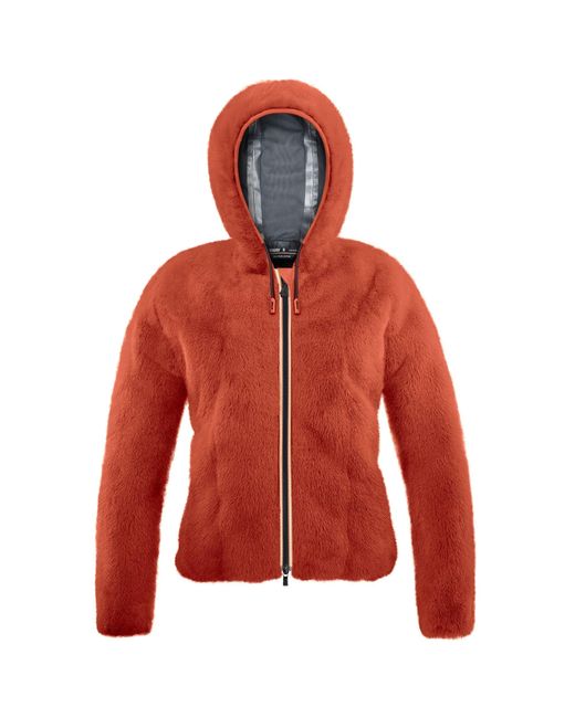 Lily Extreme Mink di K-Way in Red
