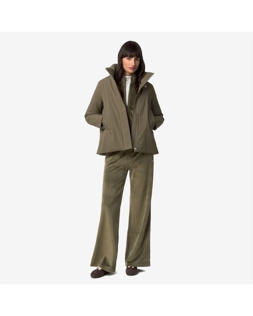 Marlette St Warm K-Way de color Green