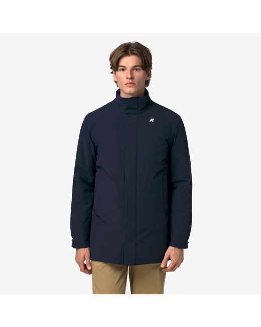 Duke St Warm K-Way de hombre de color Blue