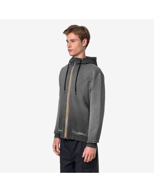Rainer Lf di K-Way in Gray da Uomo
