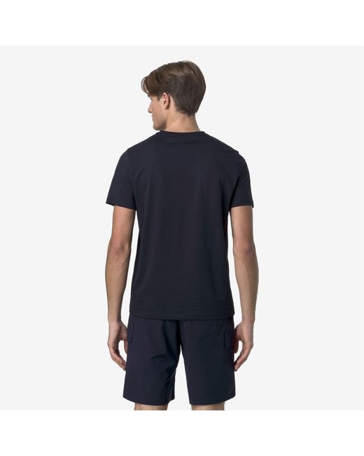 Sigur Jersey di K-Way in Blue da Uomo
