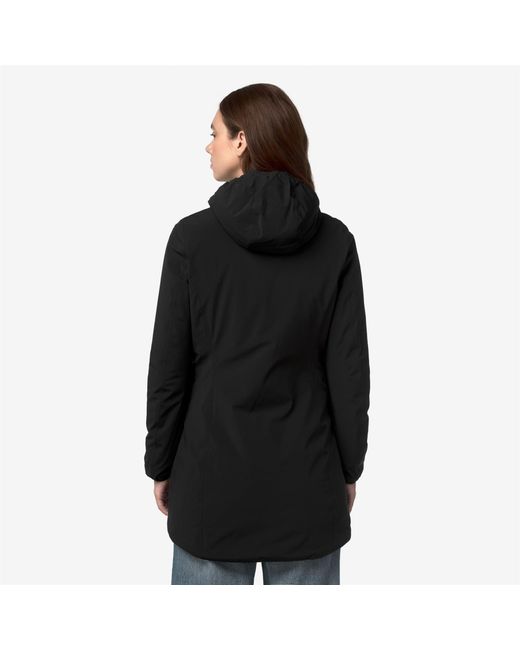 Denise St Warm Double K-Way de color Black