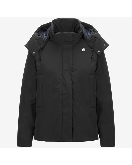 Marlette Soft Touch Marmotta di K-Way in Black
