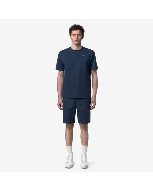 Bourrier di K-Way in Blue da Uomo