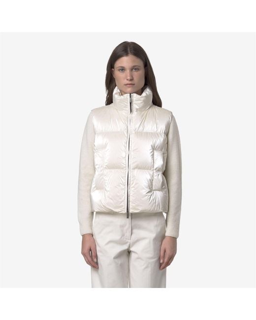 Thille Thermo Pearly di K-Way in Natural