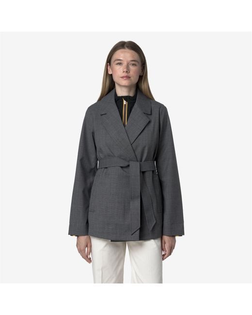 Jory 3L Wool Grisaille K-Way de color Gray
