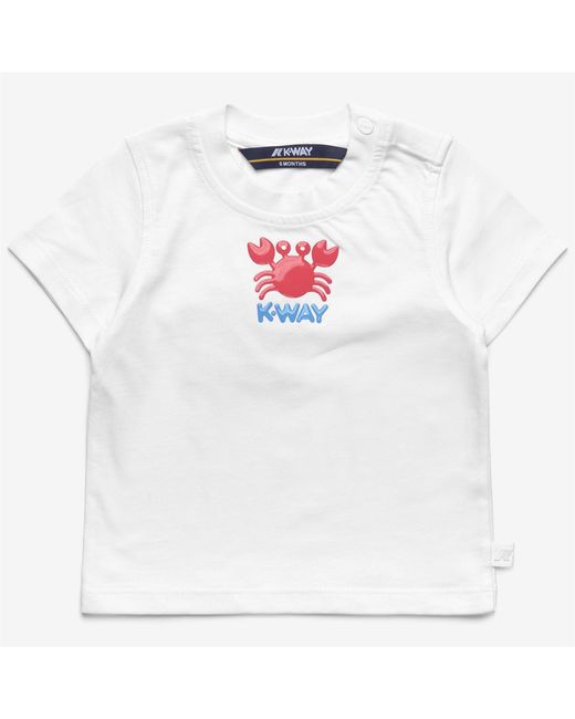 E. Pete Crabe Jersey K-Way de color White