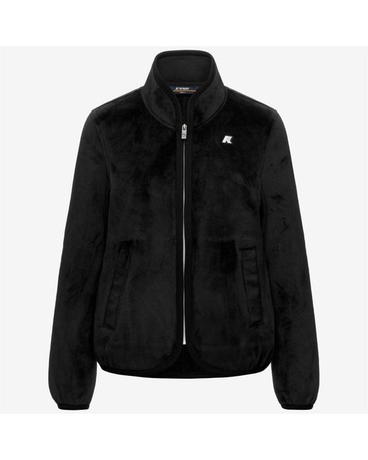 Tuda Velour Polar K-Way de color Black
