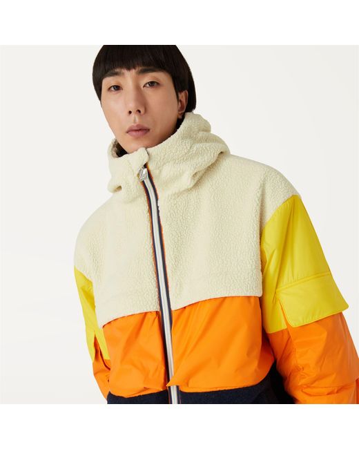 Claumix Sherpa Nylon Blanket di K-Way in White da Uomo