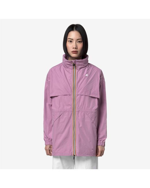 Aubeline Memory Touch K-Way de color Purple