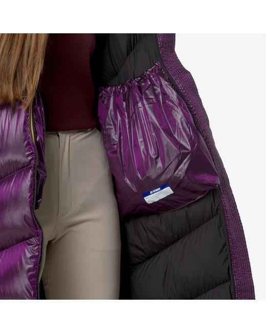 Neivel Crystal Chintz Thermo Heavy K-Way de color Purple