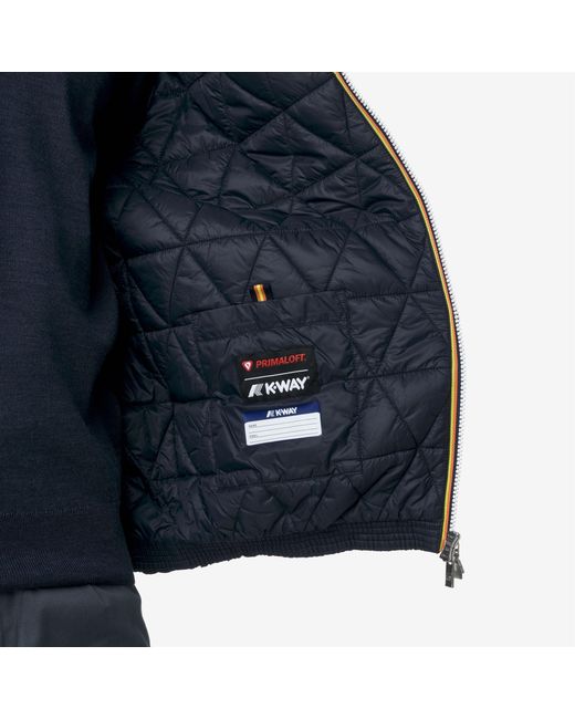 Jack Plain Warm K-Way de hombre de color Blue