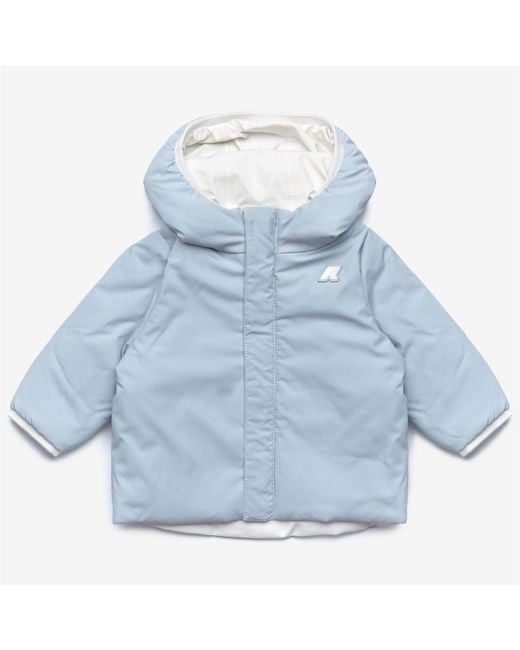 E. Jack St Warm Double K-Way de color Blue