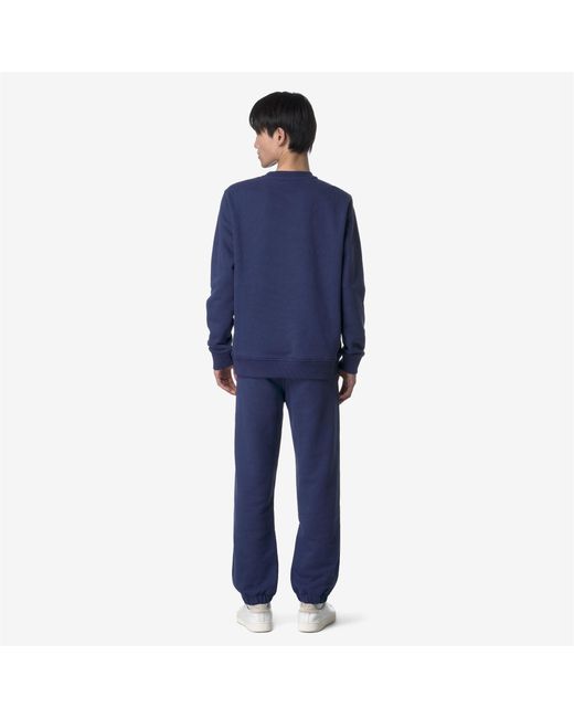 Mickyel French Terry K-Way de hombre de color Blue